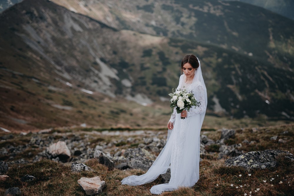 Sesja ślubna w tatrach Kasprowy Wierch