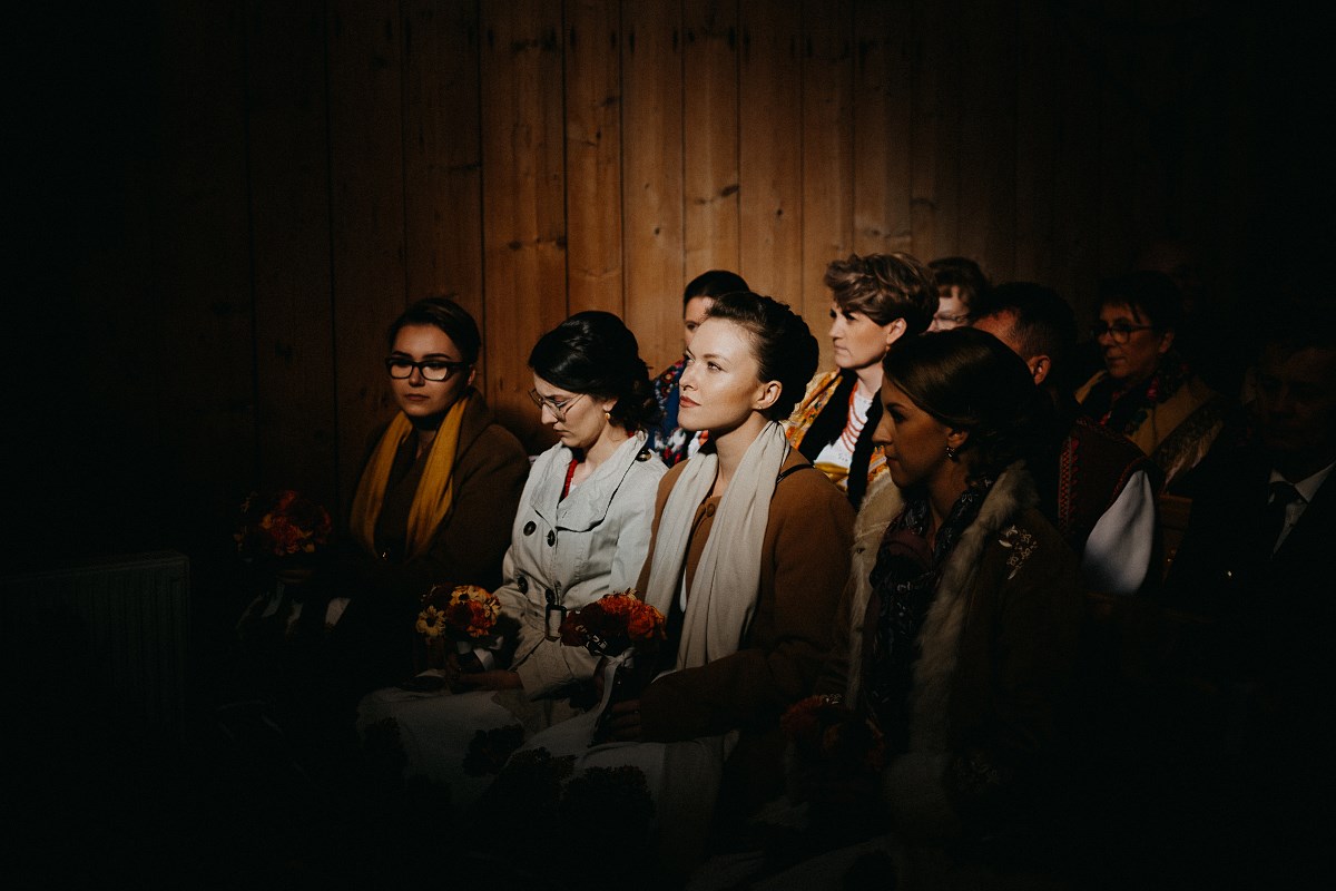 góralski ślub w kościele w Witowie