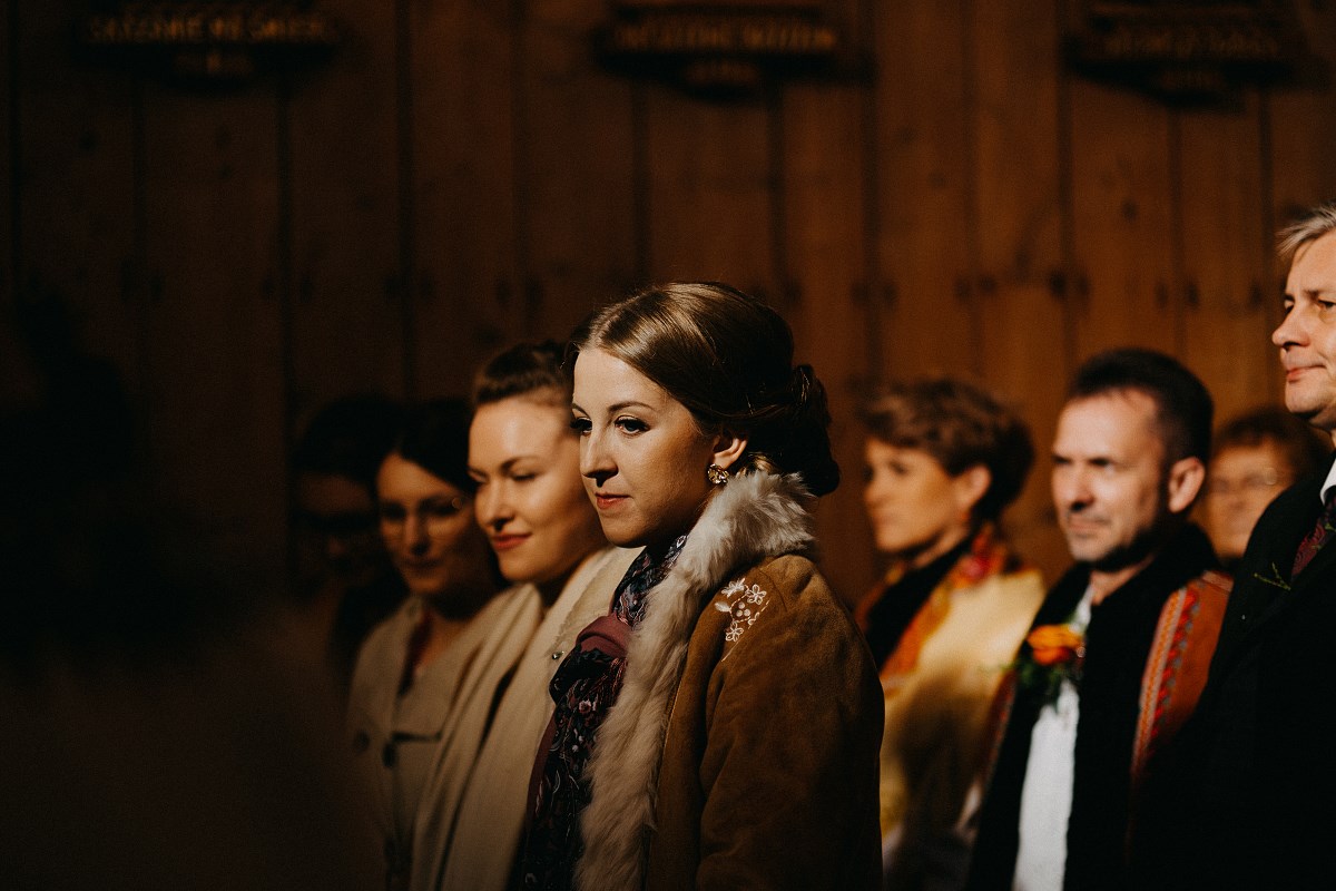 góralski ślub w kościele w Witowie
