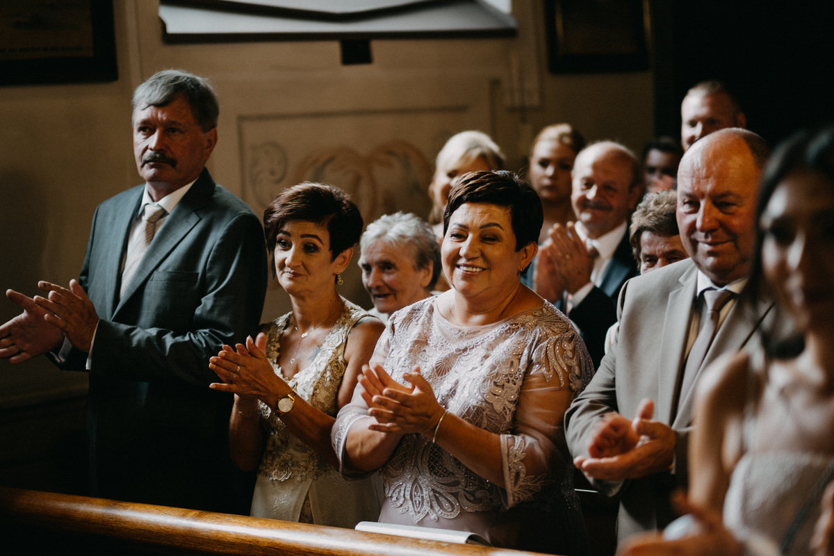 Ślub w kościele w Łapszach Niżnych